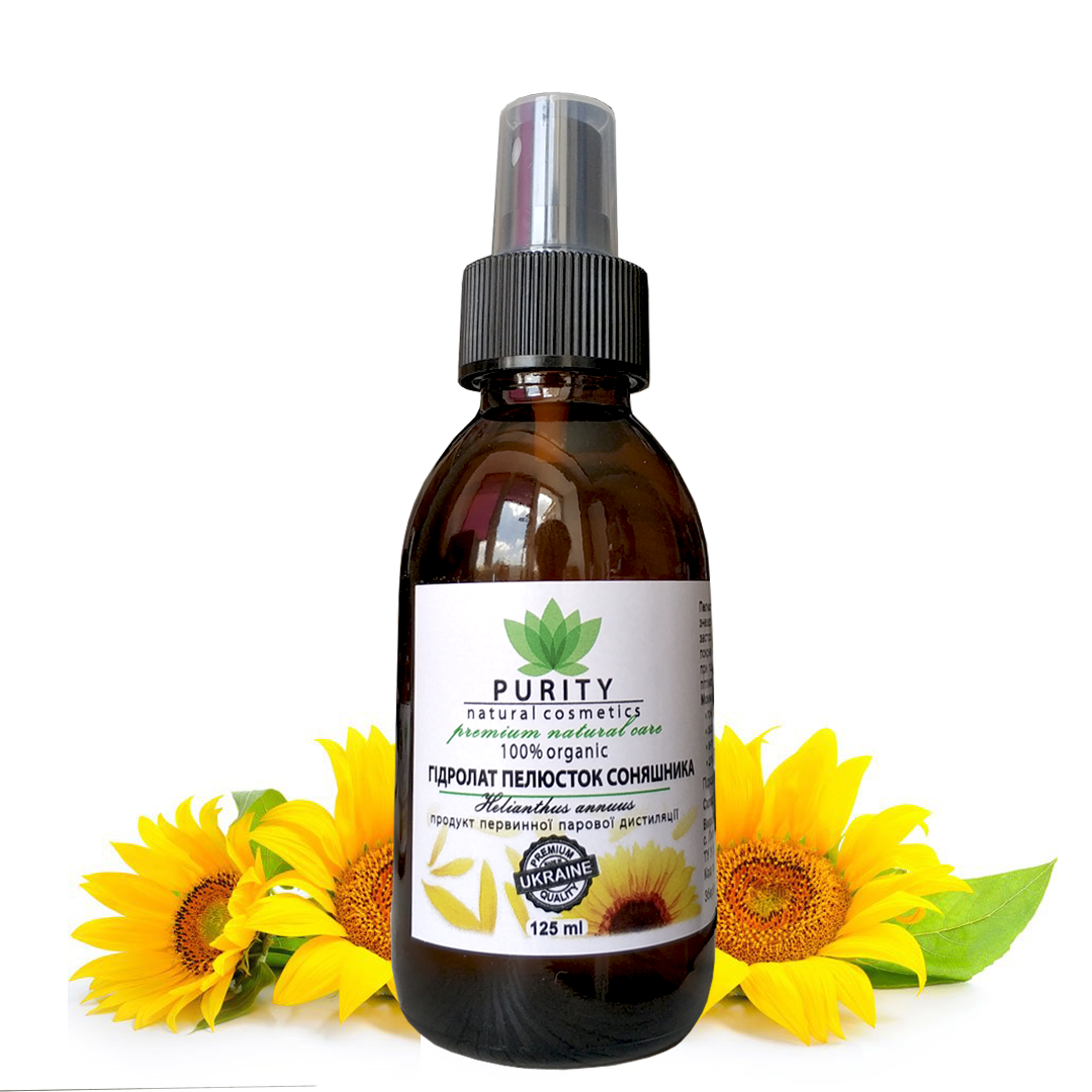 Гідролат пелюстків соняшника Purity 125 мл