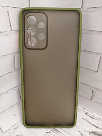 Чохол накладка для Samsung Galaxy A52 A525F протиударний бампер зелений