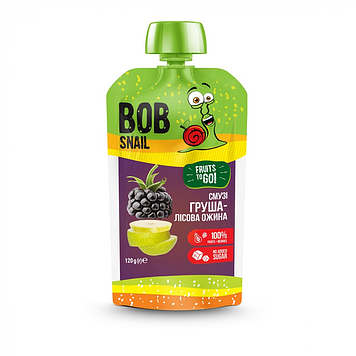 Пюре"Смузі Груша-Лісова Ожина"120г