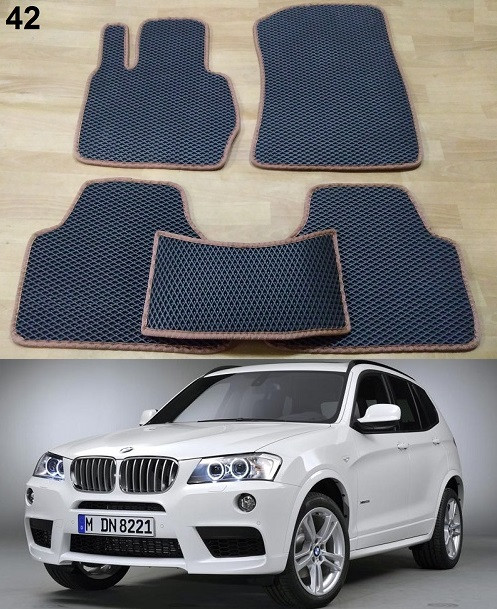 Килимки ЕВА в салон BMW X3 F25 '10-17