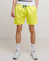 Чоловічі шорти (плащівка) жовтого кольору