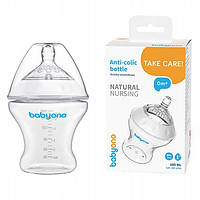 Бутылочка антиколиковая Babyono Natural nursing 180мл