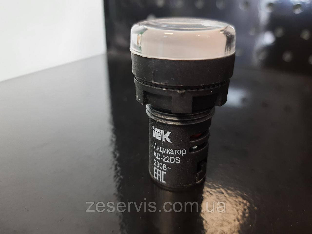 Лампа IEK AD-22DS LED-матриця d22 мм біла 24В AC/DC, фото 1
