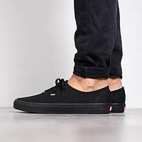 Кеди Ванси чорні Vans Authentic Off the Wall чорні ( 36,5-38,5р ) Ванс низькі