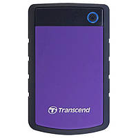 Портативный жёсткий диск HDD Transcend 2TB 2.5" USB 3.0 StoreJet (TS2TSJ25H3P) Purple