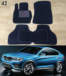 Ворсові килимки на BMW X4 F26 '14-18