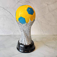 Копилка статуэтка футбольный мяч кубок. Подарок ребёнку футболисту. Сувенир с Украины