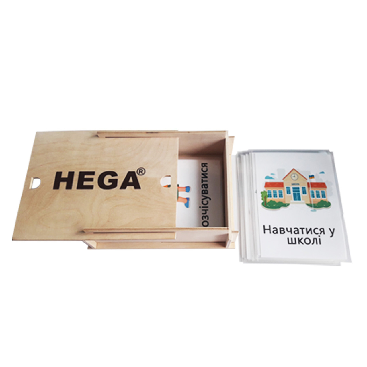 Картки Пекс для візуальної комунікації демонстраційні HEGA