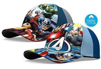 Дитяча кепка Марвел Marvel Avengers Месники 52 см 100% бавовна