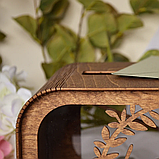 Весільна скарбниця Вінок 30х19х16см 3мм, фото 3