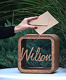 Весільна скарбниця Квадрат 24х24х16см 3мм, фото 3