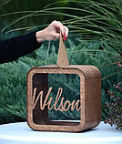 Весільна скарбниця Квадрат 28х28х16см 3мм, фото 5