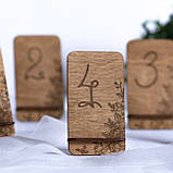 Номерки на стіл 9х13см 3мм, фото 2