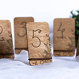 Номерки на стіл 9х13см 3мм, фото 3