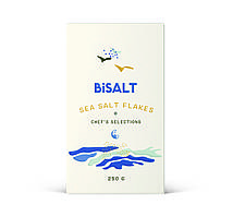 Преміальна морська сіль пластівцями 250 грам BiSALT