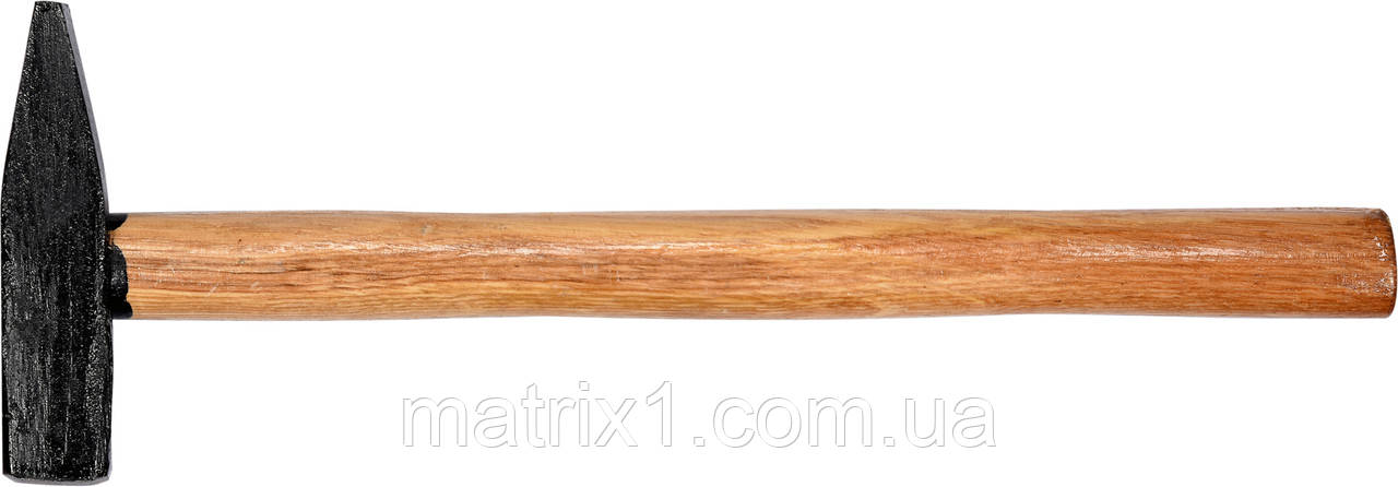 Молоток слесарный с деревянной ручкой, m=600 г VOREL 30060, фото 1