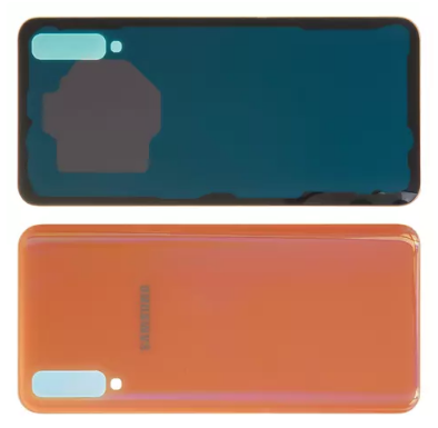 Задня панель корпусу для смартфону Samsung A505 Galaxy A50, помаранчевий