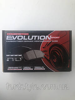 Задние тормозные колодки Lincoln MKC; Power Stop Z23 1833