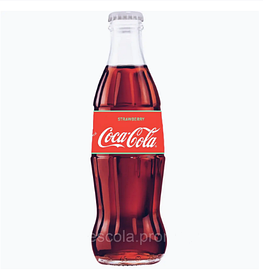 Coca Cola Strawberry Полуниця скло 250 ml