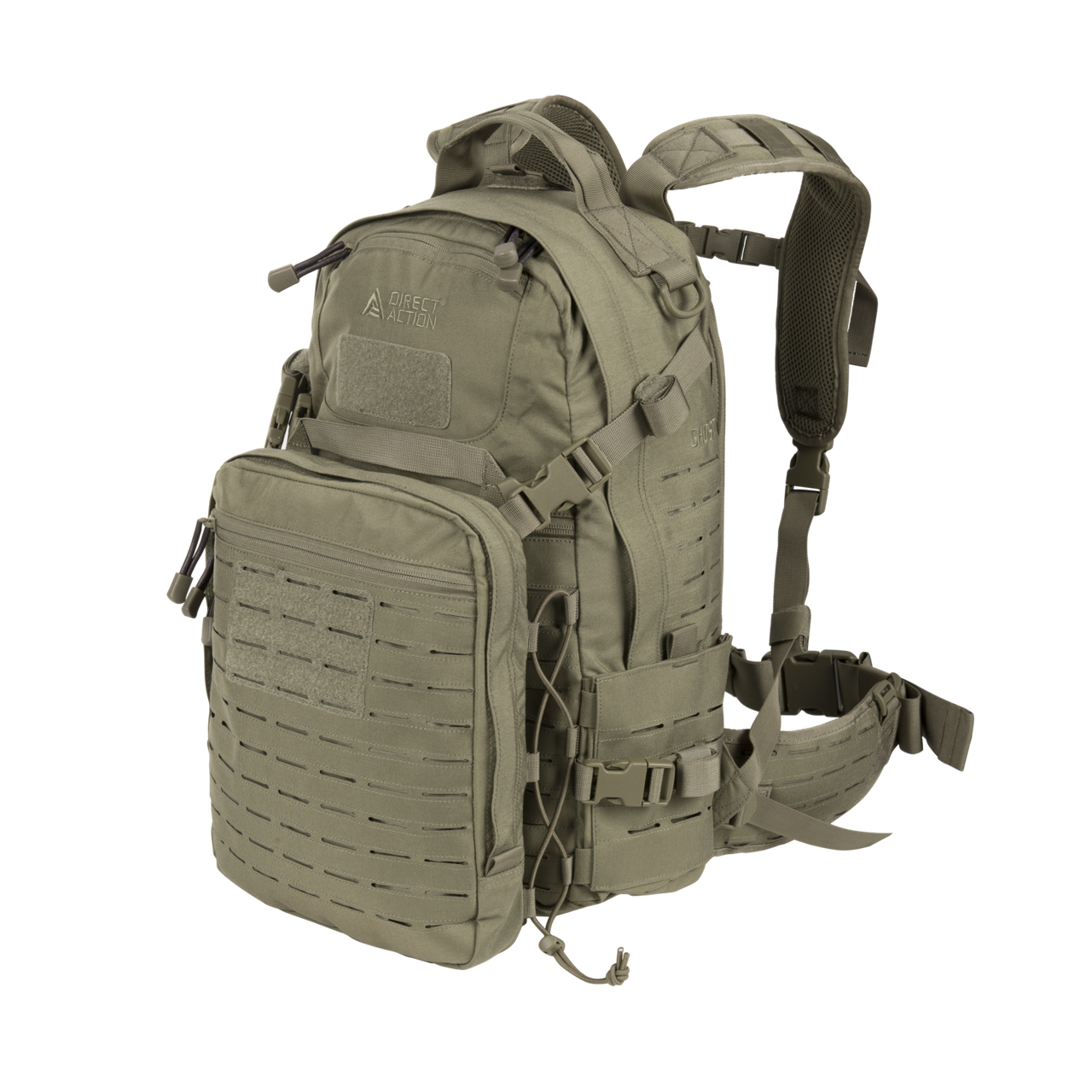 Рюкзак Direct Action GHOST MkII Cordura Adaptive Green 28 + 3,5 л Laser Cut BP-GHST-CD5-AGR, фото 1