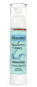 Крем для обличчя з гіалуроновою кислотою Nacomi Hyaluronic Face Gel Cream 50 мл