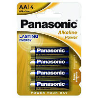 Батарейка PANASONIC LR06 Alkaline Power, AA (4 шт.)