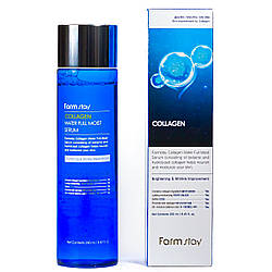 Сироватка для обличчя FarmStay Collagen Water Full Moist Serum 250 мл