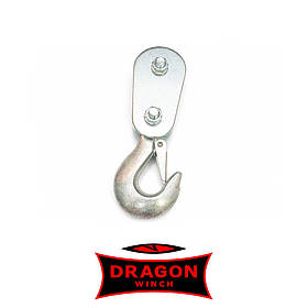 Сталевий такелажний блок з гаком 1.5 т Dragon Winch