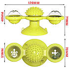 Іграшка спіннер для кота Rotate Windmill / Інтерактивна іграшка для кота, фото 10