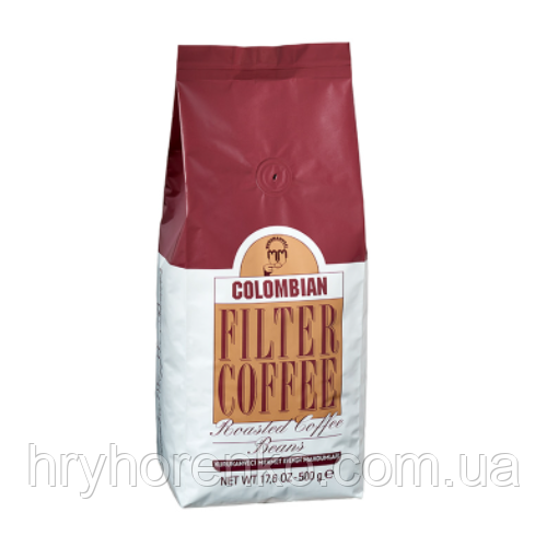 Турецька кава в зернах Colombian Filter 500 грам Mehmet Efendi