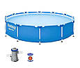 Каркасний басейн з насосом 366 х 76 см BestWay 56681, фото 6