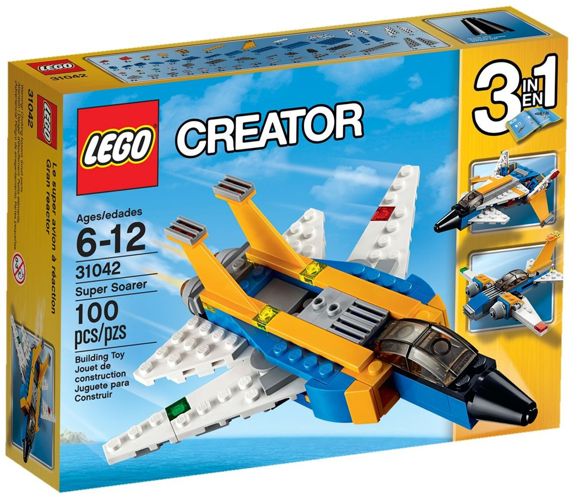 Lego Creator Реактивний літак 31042