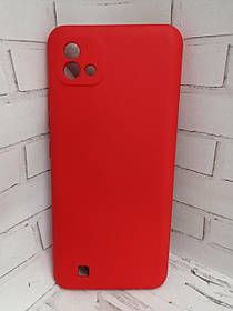 Чохол для Realme С11 (2021) накладка бампер протиударний red