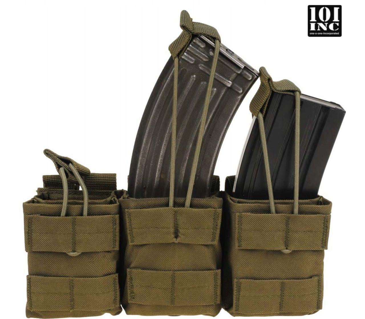 Підсумок STACKER MOLLE 101INC для 6 магазинів M4 / AK