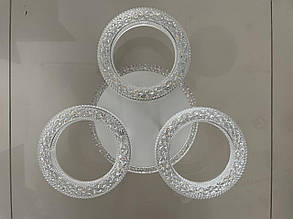 Стельова led люстра з пультом 76W світлодіодна з кольоровою підсвіткою, фото 3