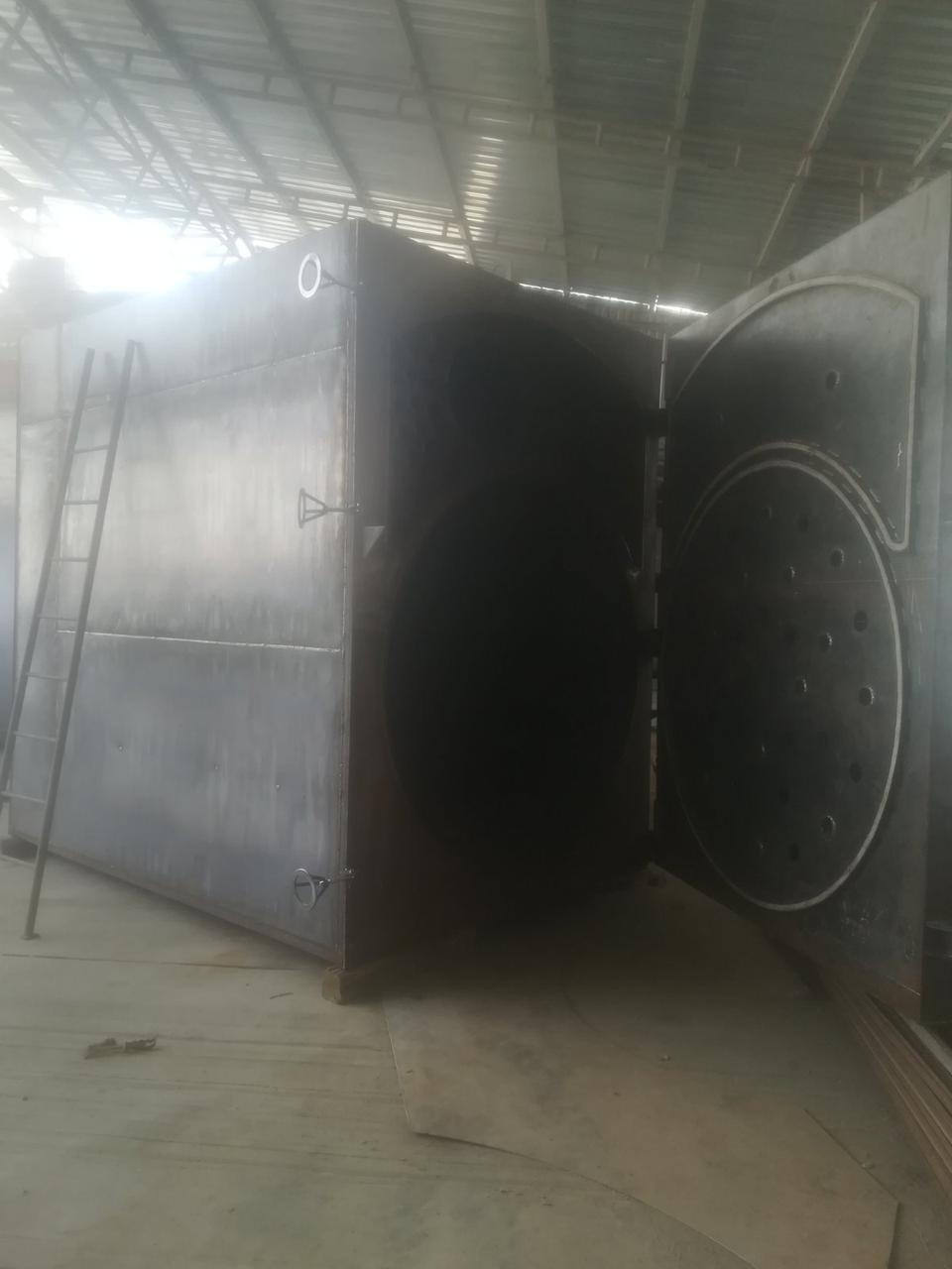 Теплогенератор твердопаливний на соломі КОВС-950