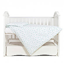 Змінне постільне для дівчинки 3 елементи Romantic , Серце м'ятне