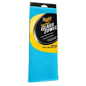 Рушник для скла синій Meguiar's Perfect Clarity Glass Towel, 40,6 х 40,6 см