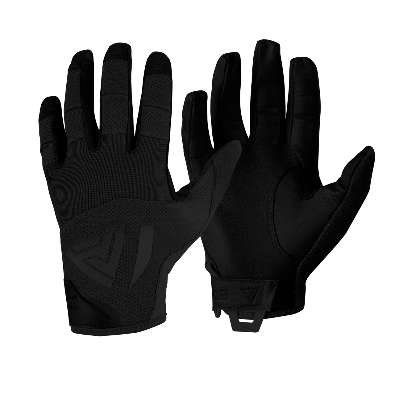 Перчатки Direct Action Hard Gloves Leather Black GL-HARD-GLT-BLK, фото 1
