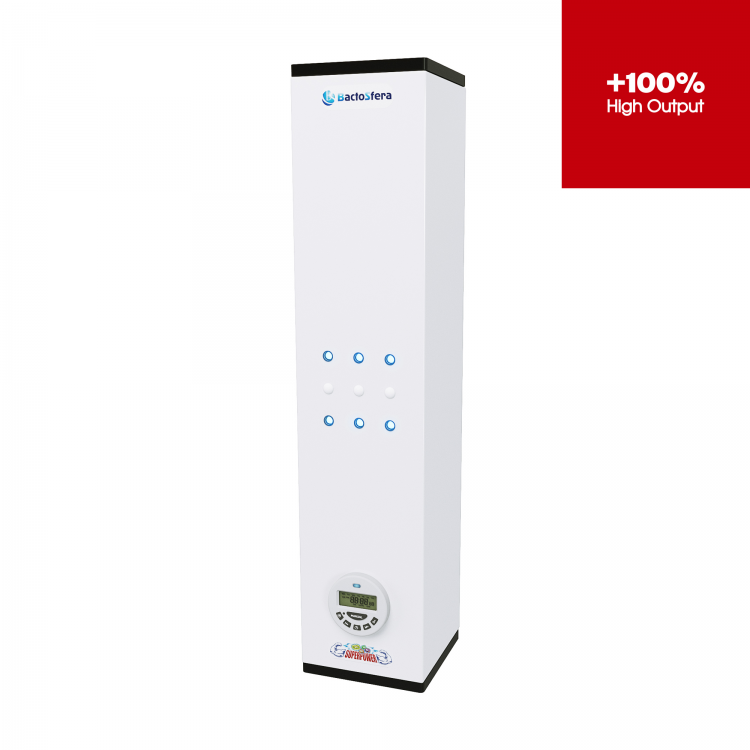 Рециркулятор бактерицидний BactoSfera ORBB 25х6 Vertical SUPERPOWER +100%