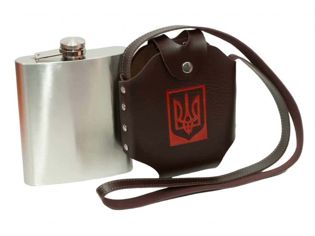 Фляга походжена 500 мл з чохлом