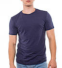 Футболка чоловіча р.52 синя BONO (Арт.950115) бавовна 30035707, фото 2