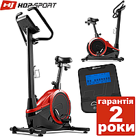ЭлектроМагнитный велотренажер HS-060H Exige black/red  до 150 кг. Гарантия 24 мес.