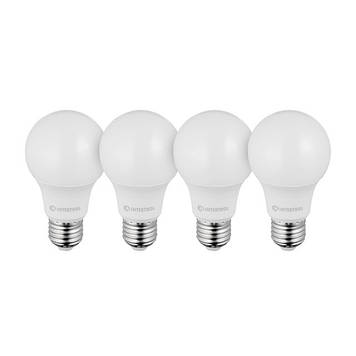 Лампи світлодіодні набір з 4 штук LL-0014, LED A60, E27, 10 Вт, 150-300 В, 4000 K, 3000 г, гарантія 3 роки
