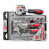 Набір інструменту 43 од., 3/8" & 1/4", Cr-V INTERTOOL ET-6003, фото 7
