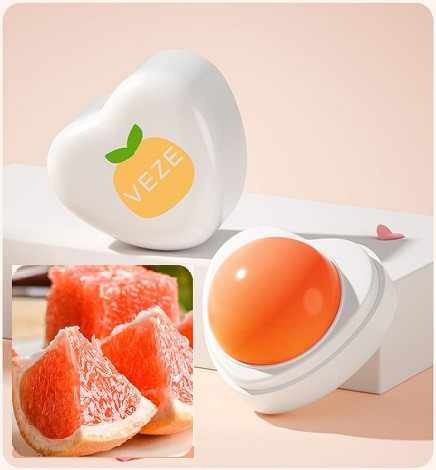 Бальзам для губ с экстрактом грейпфрута Veze Grapefruit Lip Balm. - фото 1 - id-p1644277934