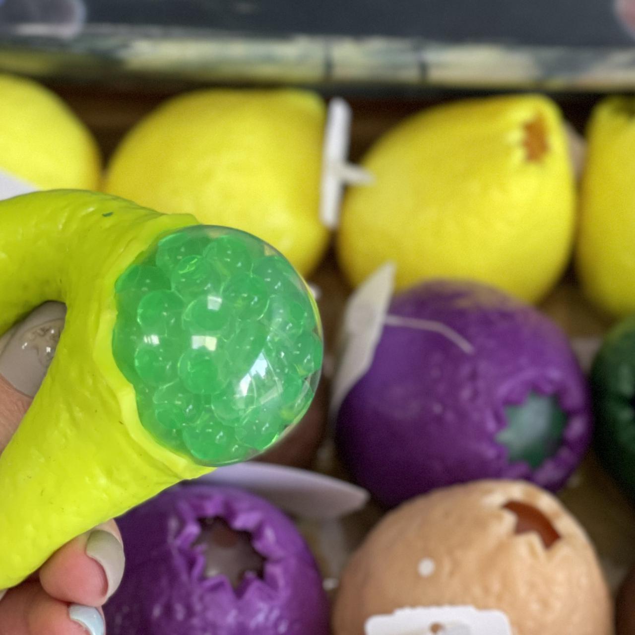 Іграшка антистрес з орбізами "Яйце", мікс, Игрушка антистресс "Яйцо", фото 1