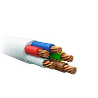 Провод ПВС 5*2.5 медный гибкий Гал-Кат соединительный многожильный (кабель / шнур)