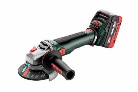 Акумуляторна кутова шліфувальна машина Metabo WPB 18 LT BL 11-125 QUICK (613057660) 2X5.5AH LIHD, фото 1