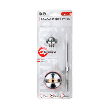 Комплект форсунки 1.4 мм для фарбопультів HVLP II PT-0100, РТ-0105, РТ-0105D INTERTOOL PT-2114